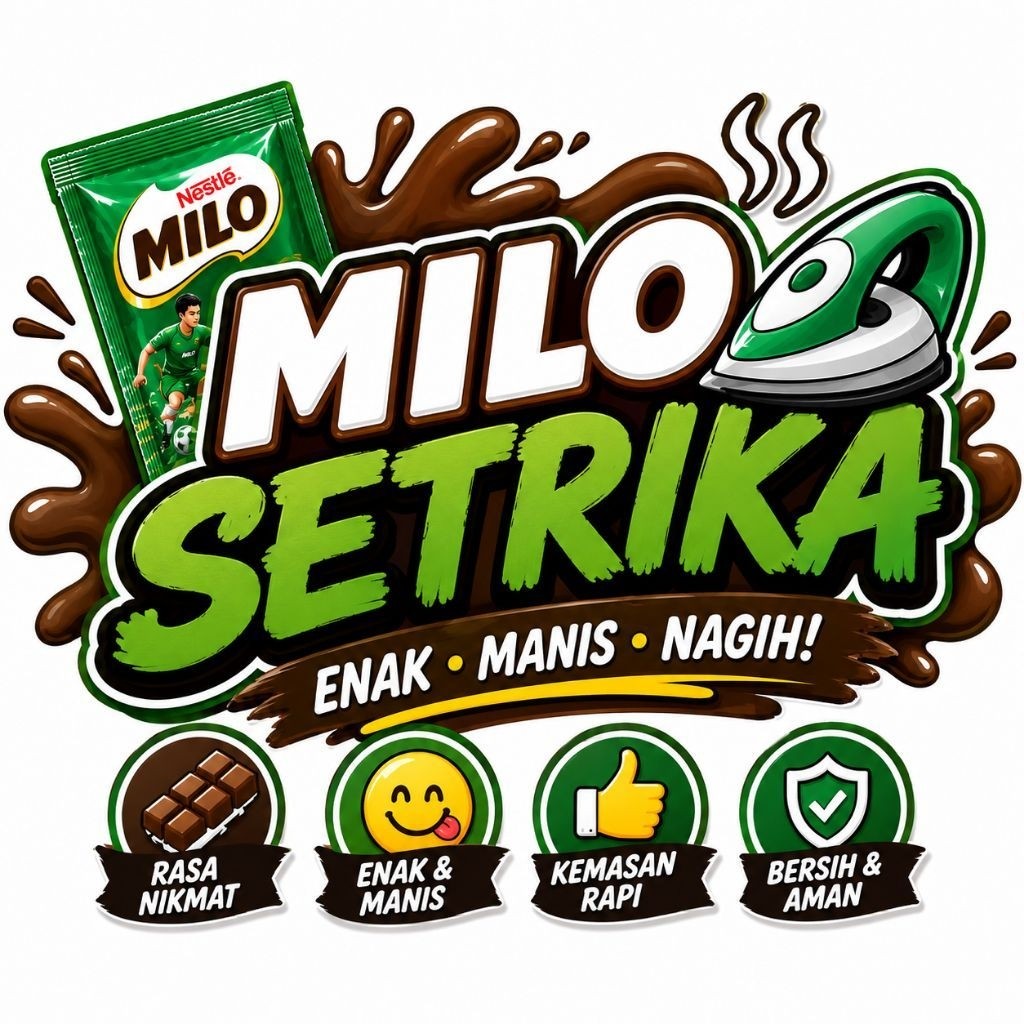 MILO SETRIKA — ENAK, MANIS, NAGIH
