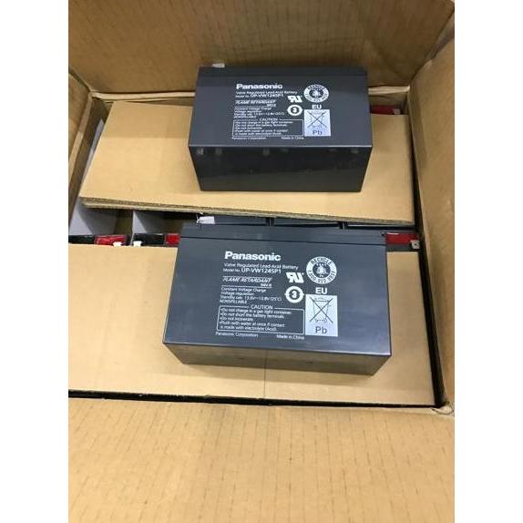Battery Panasonic 12V9AH, Aki 12V9Ah merk Panasonic, Baterai ups
