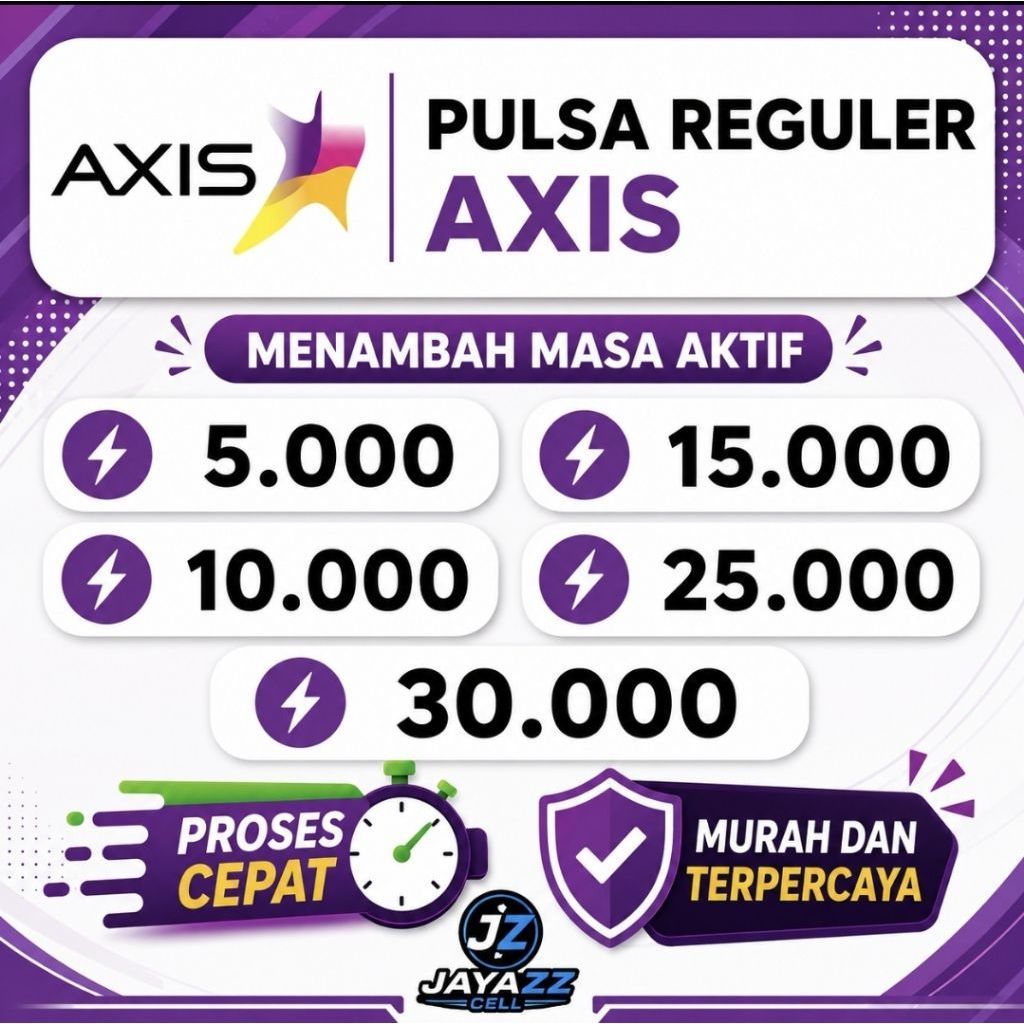 Pulsa Axis Murah 5000 Sampai dengan 30000
