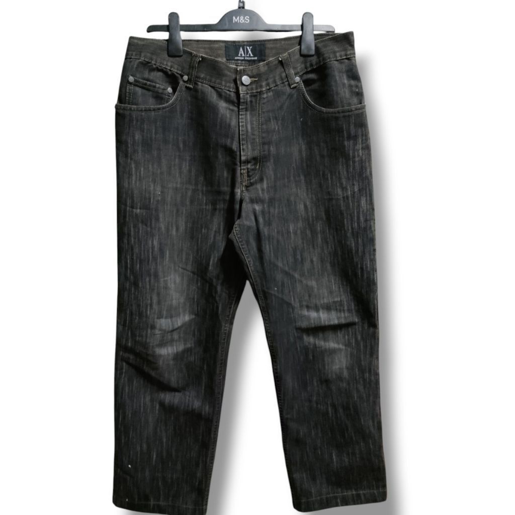 original armani exchange jeans brown