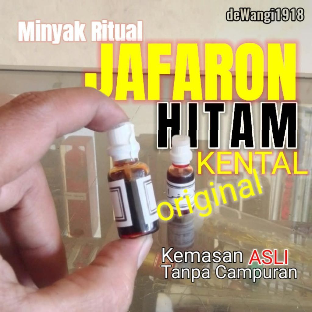 minyak jafaron zafaron hitam original segel