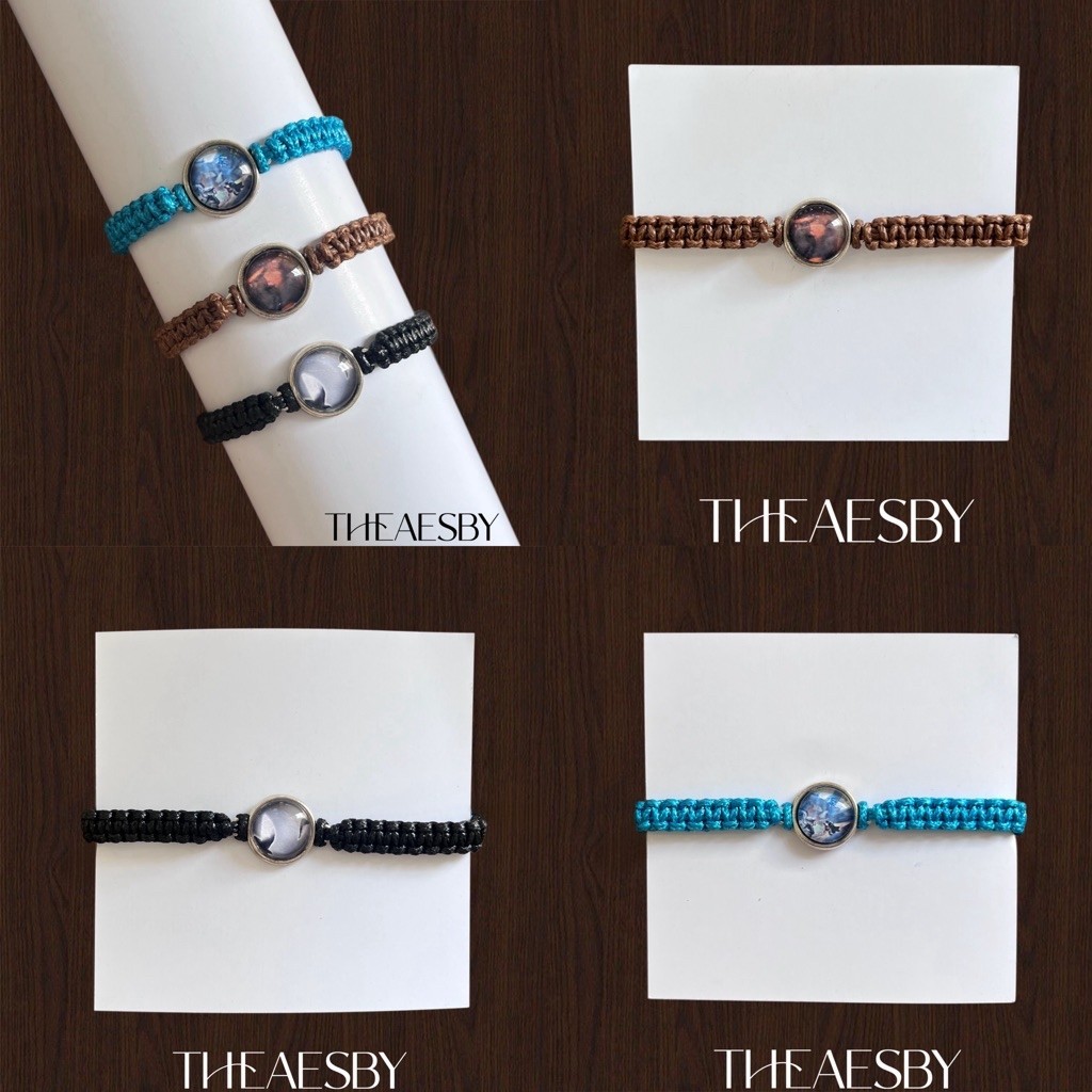 (TANPA PO) GELANG RAJUT DOVES HINDIA, BRACELET HINDIA, GELANG TALI HINDIA, GELANG TALI AESTHETIC, GE