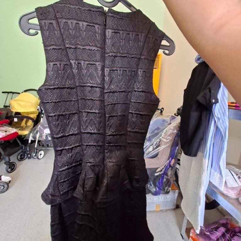 mini long dress - bebe XS