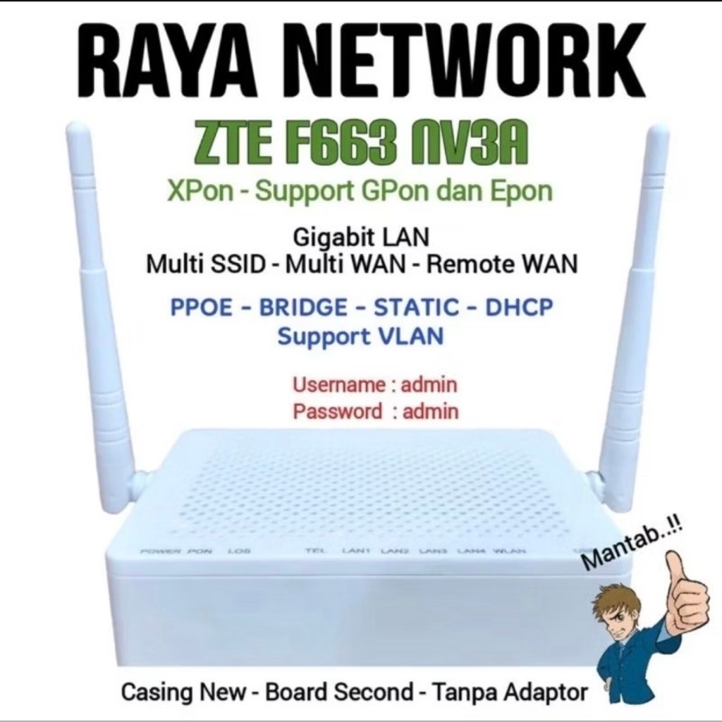 ZTE F663 NV3A