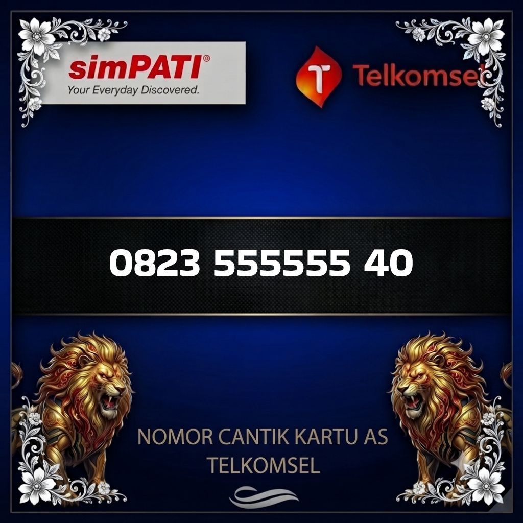 Nomor cantik Telkomsel kartu as super -nomor as seri hexa -Perdana nomor cantik Telkomsel kartu as c