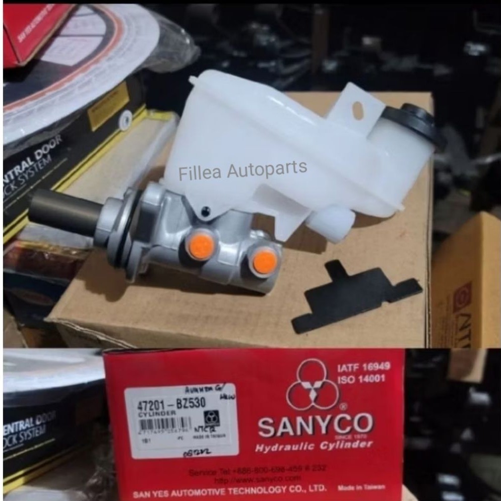 Silinder Rem SANYCO 47201-BZ530 Hydraulic Cylinder untuk Mobil
