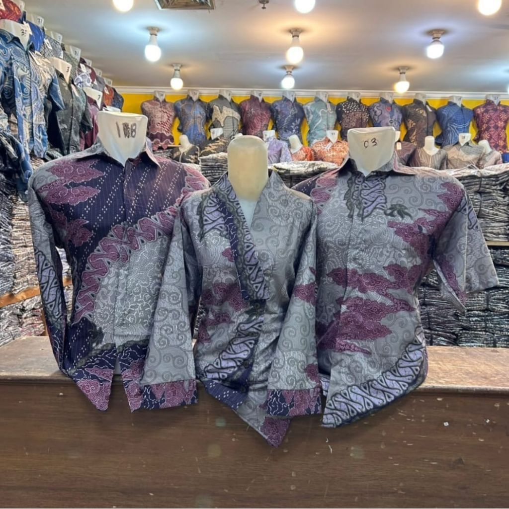Brand Bandung Batik Couple Modern Batik Tunik Couple