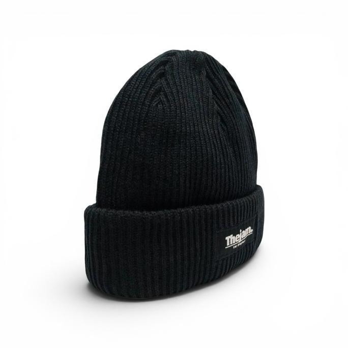 Thejam. the original short Beanie hats black | Topi kupluk