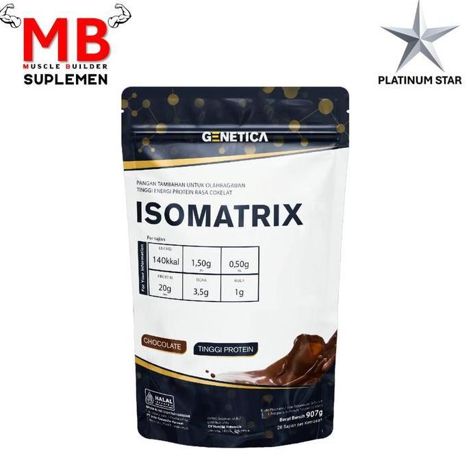 New- Isomatrix Genetica Lbs Whey Protein Isolate Iso Matrix Lbs Lb 5 Lb Evolene Isolene Provus Whey 