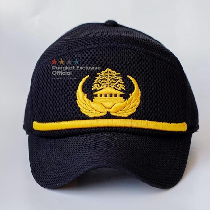 Capto- Topi Asn Hitam Double Mess - Topi Asn Golongan 3 Topi Asn Golongan 2 Topi Asn Golongan 1 Setr