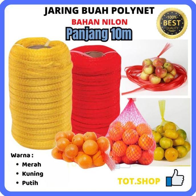 (Good) [10 Meter] Jaring Polynet Jaring Buah Jaring Sayur Jaring Bawang Kanto
