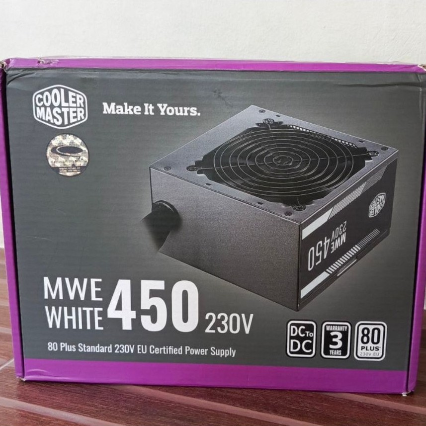 PSU Cooler Master MWE 450 White