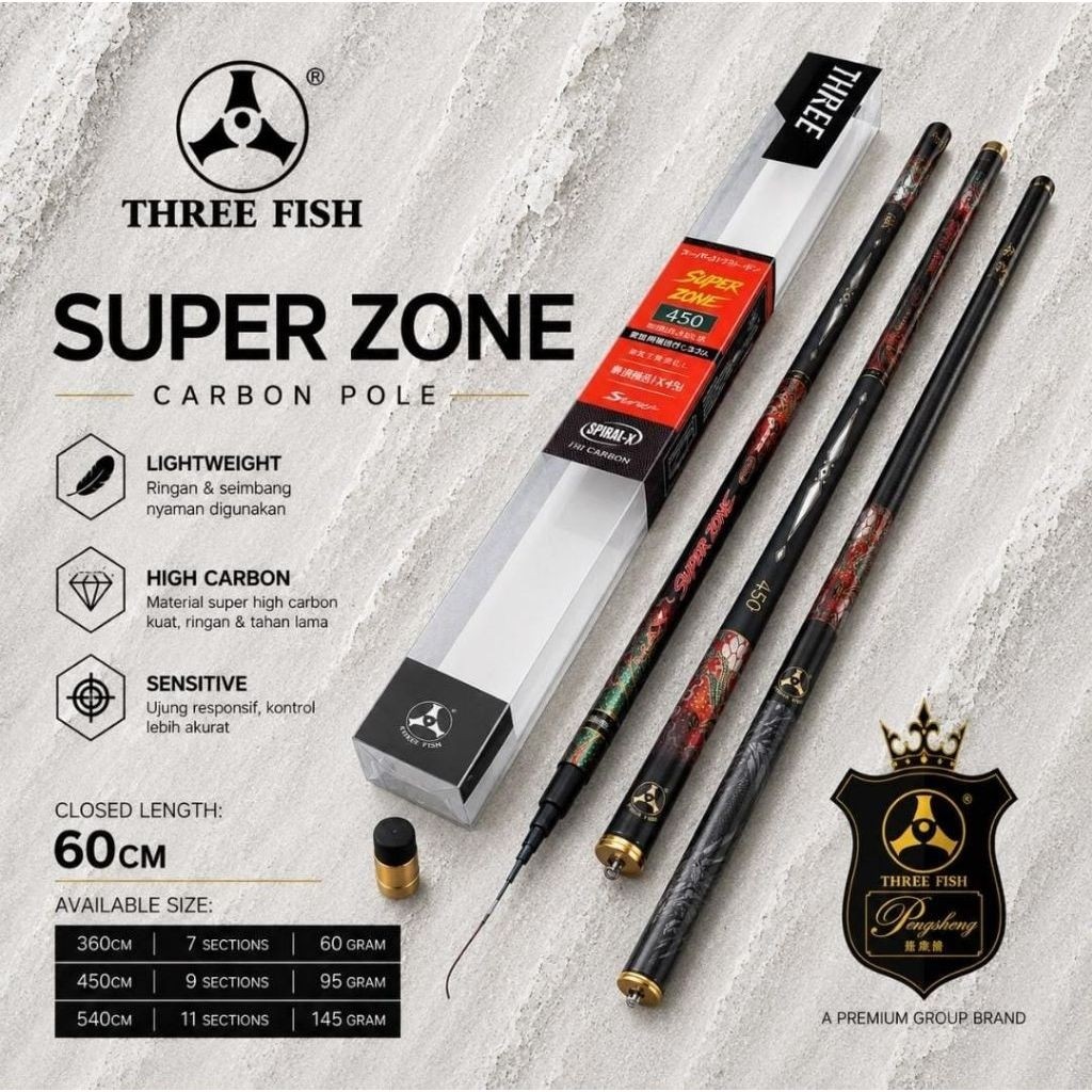 Tegek Threefish Super Zone 360,450