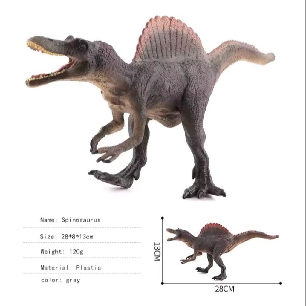 Dinosaur Spinosaurus Action Figure Dinosaurus Mainan Dino spinosaurus besar