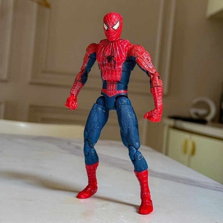 figure Toybiz Marvel SpiderMan 6" Figure Marvel Legends Movie Tobey super poseable xmen doctor doom 