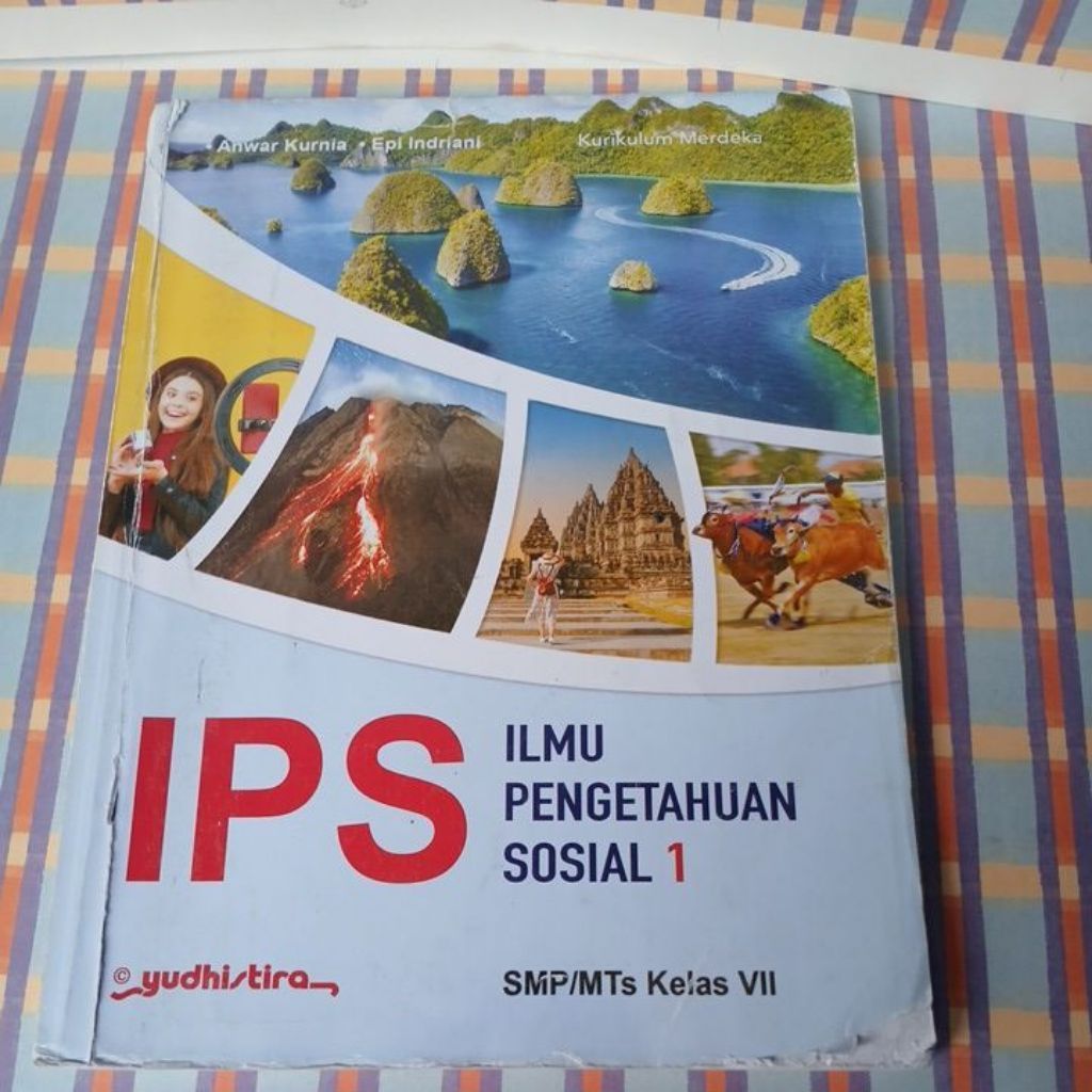 Buku IPS SMP Kelas 7 Kurikulum Merdeka Yudhistira
