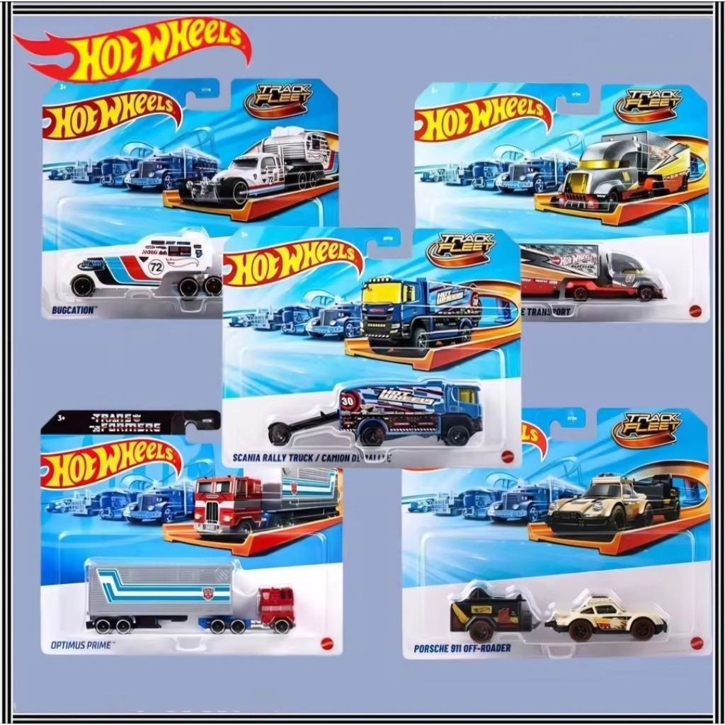 Hot Wheels Trucks Track Stars Hot wheels Truck Trailer Mattel