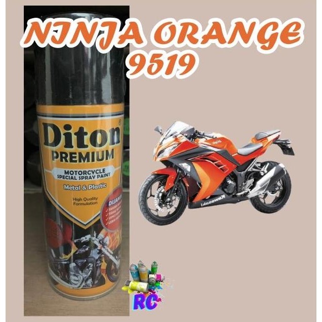 Pilok Pilox Cat Semprot Diton Premium Ninja Orange 9519 Oranye Ninja