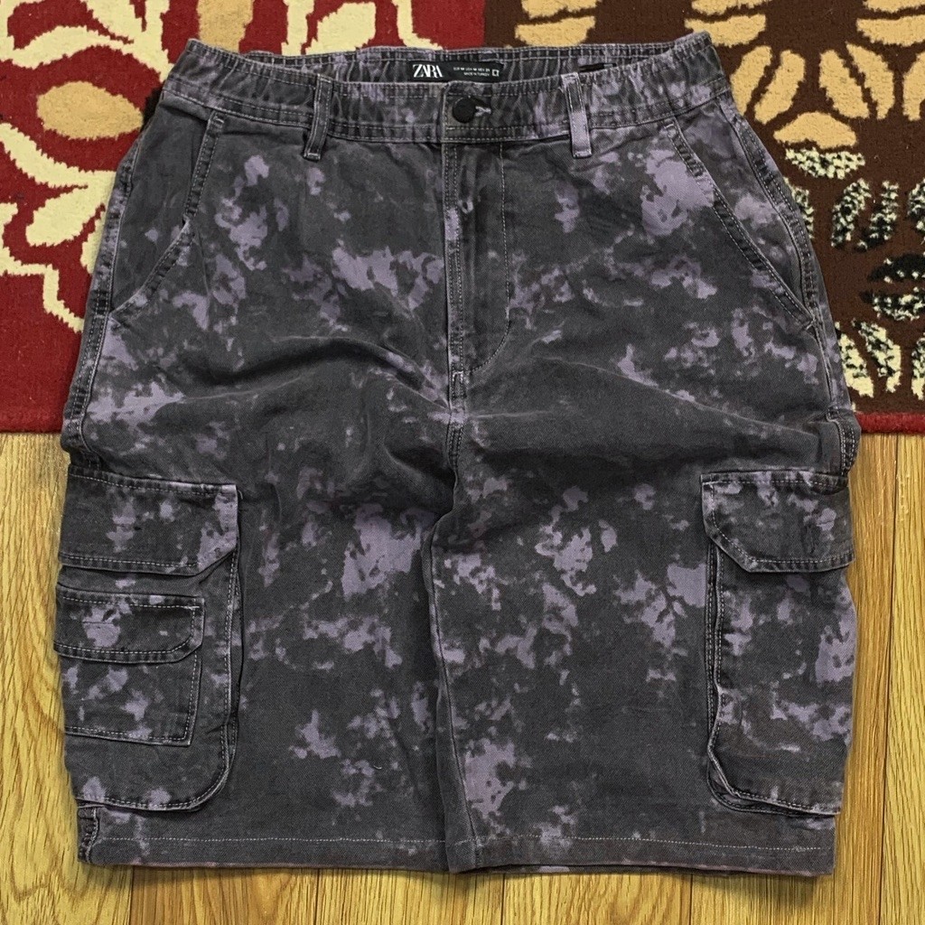 ZARA JORTS CARGO PANTS SIZE 30-32 | ZARA JORTS DENIM PANTS | DENIM CARGO PANTS ZARA | CELANA CARGO Z