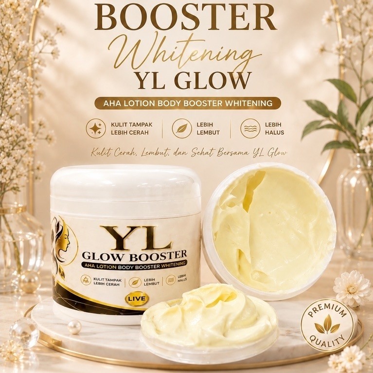 BOOSTER WHITENING YL GLOW( bisa digunakan bumil & busui)