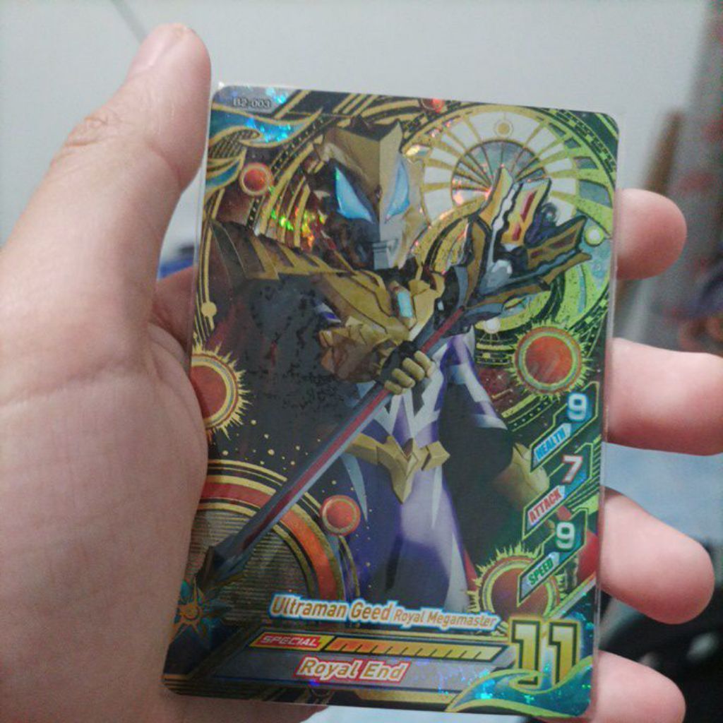 ultraman Geed Royal Megamaster B3-003 ultra rare card
