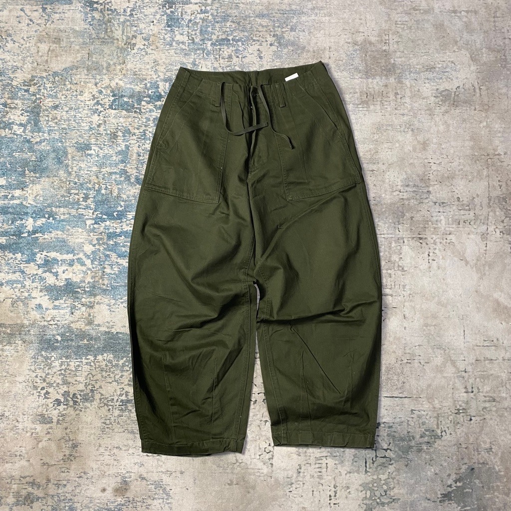 MUSINSA STANDART BALLOON PANTS GREEN