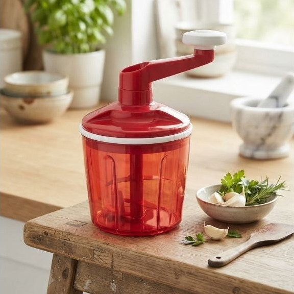 Tupperware Speedy Chef 1.35L Merah Translucent - mixer manual tupperware new @S