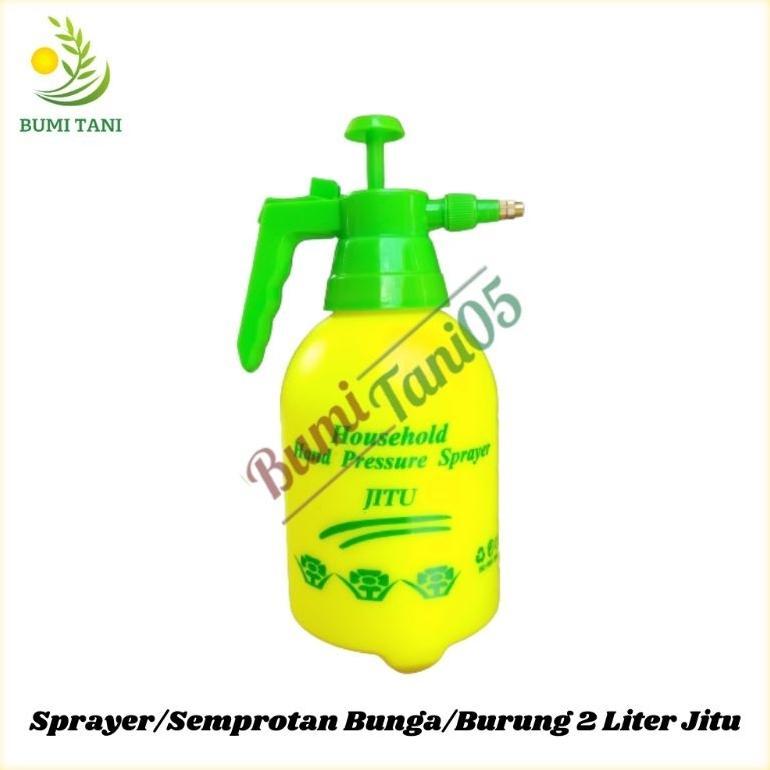Semprotan Air 2 Liter Jitu Sprayer Manual Burung Pestisida Bunga Serbaguna