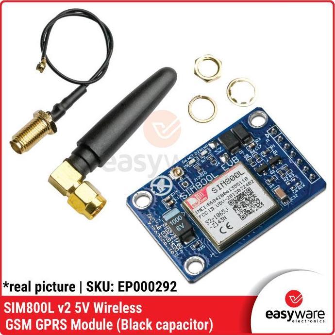 SIM800L V2 5V GSM GPRS MODULE SIM800 V2 5V EWE79