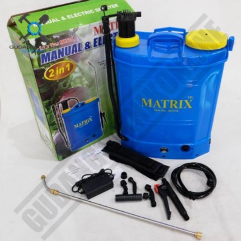 Semprot Hama Alat Semprot Obat Hama Elektrik Matrix 18L MTX18 - Sprayer Hama Tanaman Matrix 18 L MTX