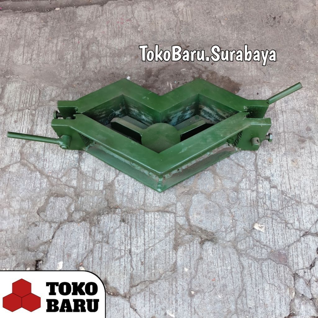Cetakan Paving Press Model V 3 Dimensi Tinggi Cetakan 12