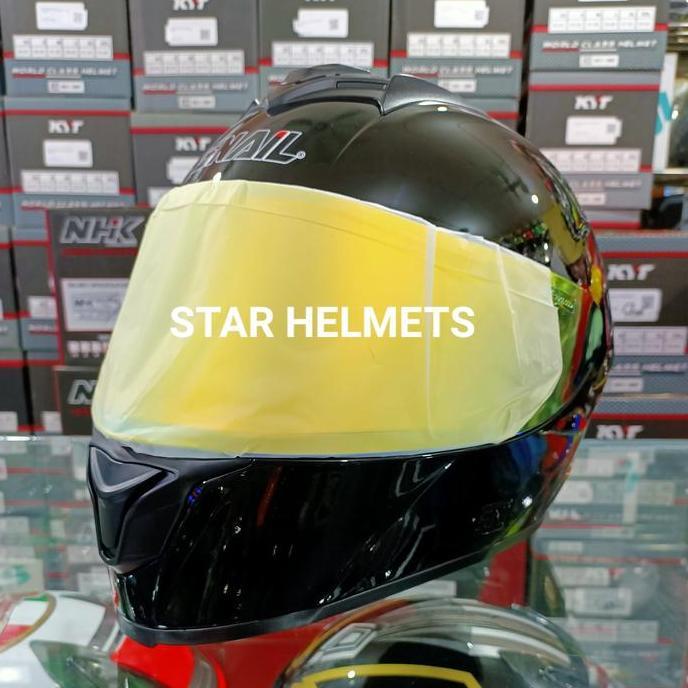Helm SNAIL FFS2 Solid Black Gloss Iridium Flat Visor + Spoiler 3D