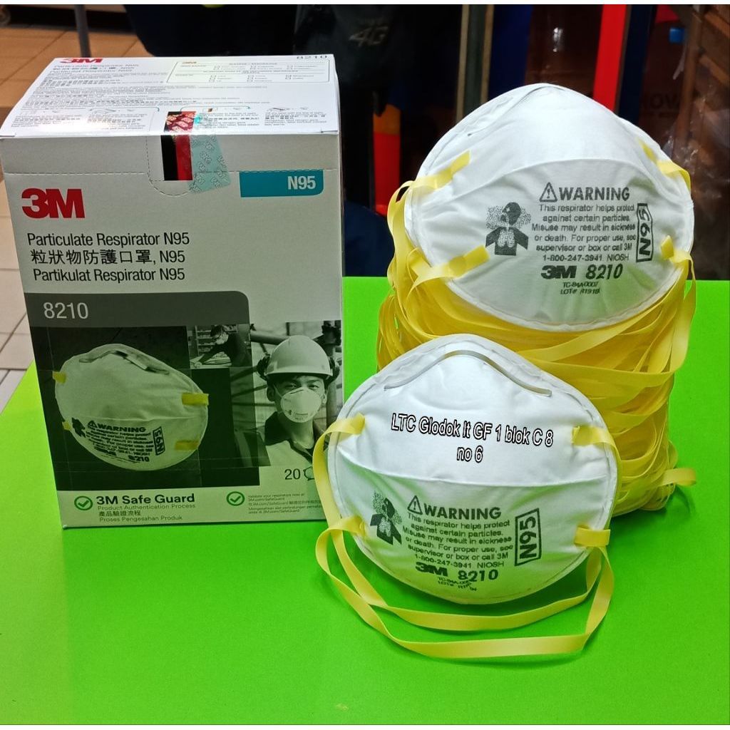 Masker 8210 N95 3M / Masker KN 95