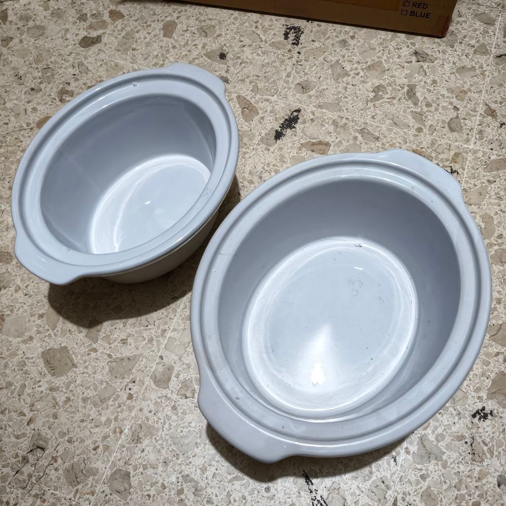 SPAREPART INNER POT KERAMIK CERAMIC SLOW COOKER PANCI SEREP CADANGAN COOKER MASPION MIYAKO UKURAN KA