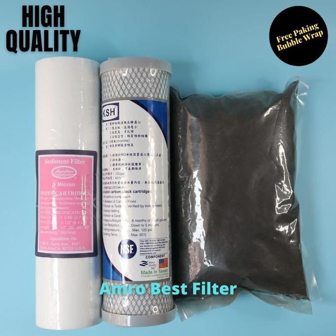 PAKET PRE FILTER MESIN RO RAKITAN AMRO RESTOCK