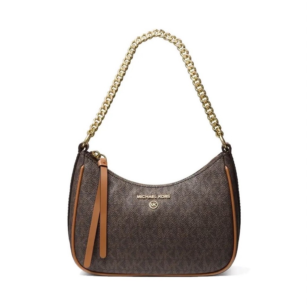 MK Jet Set Charm small logo brown no pricetag