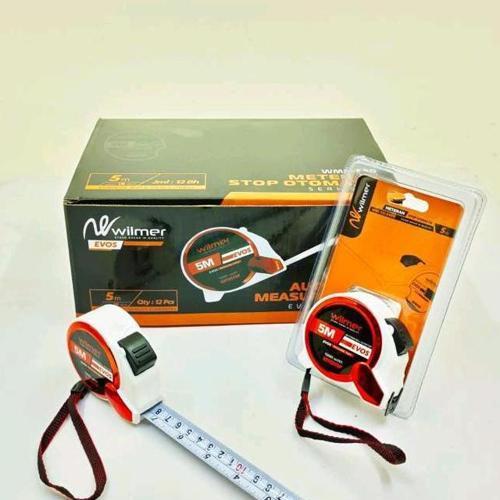 Meteran WILMER EVOS 7,5 Meter / Meteran AUTO STOP AUTO LOCK EVOS WILMER EVOS 71/2M