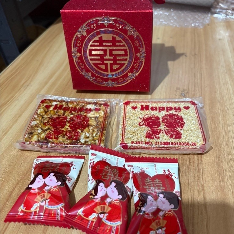 hampers sangjit / souvenir sangjit / hampers sangjit permen
