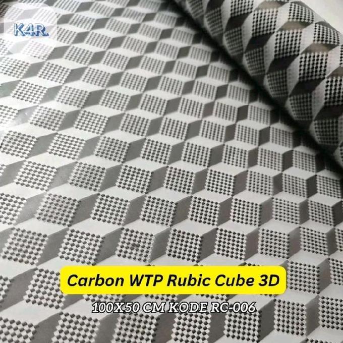 CARBON CELUP WTP MOTIF RUBIK 3D HIGH QUALITY