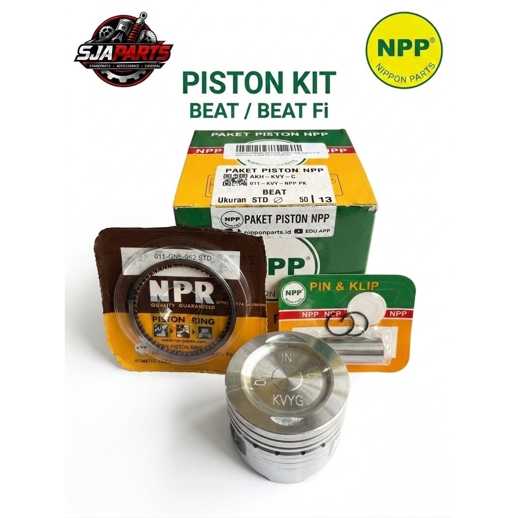 PISTON KIT SEHER KIT BEAT / BEAT FI NPP