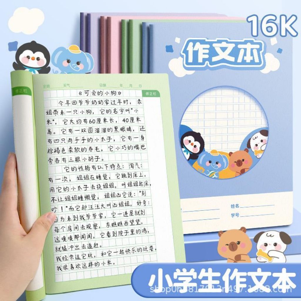 BUKU KOTAK MANDARIN. BUKU TULIS KOTAK MANDARIN. BUKU MENULIS MANDARIN. BUKU LATIHAN MANDARIN. BUKU L