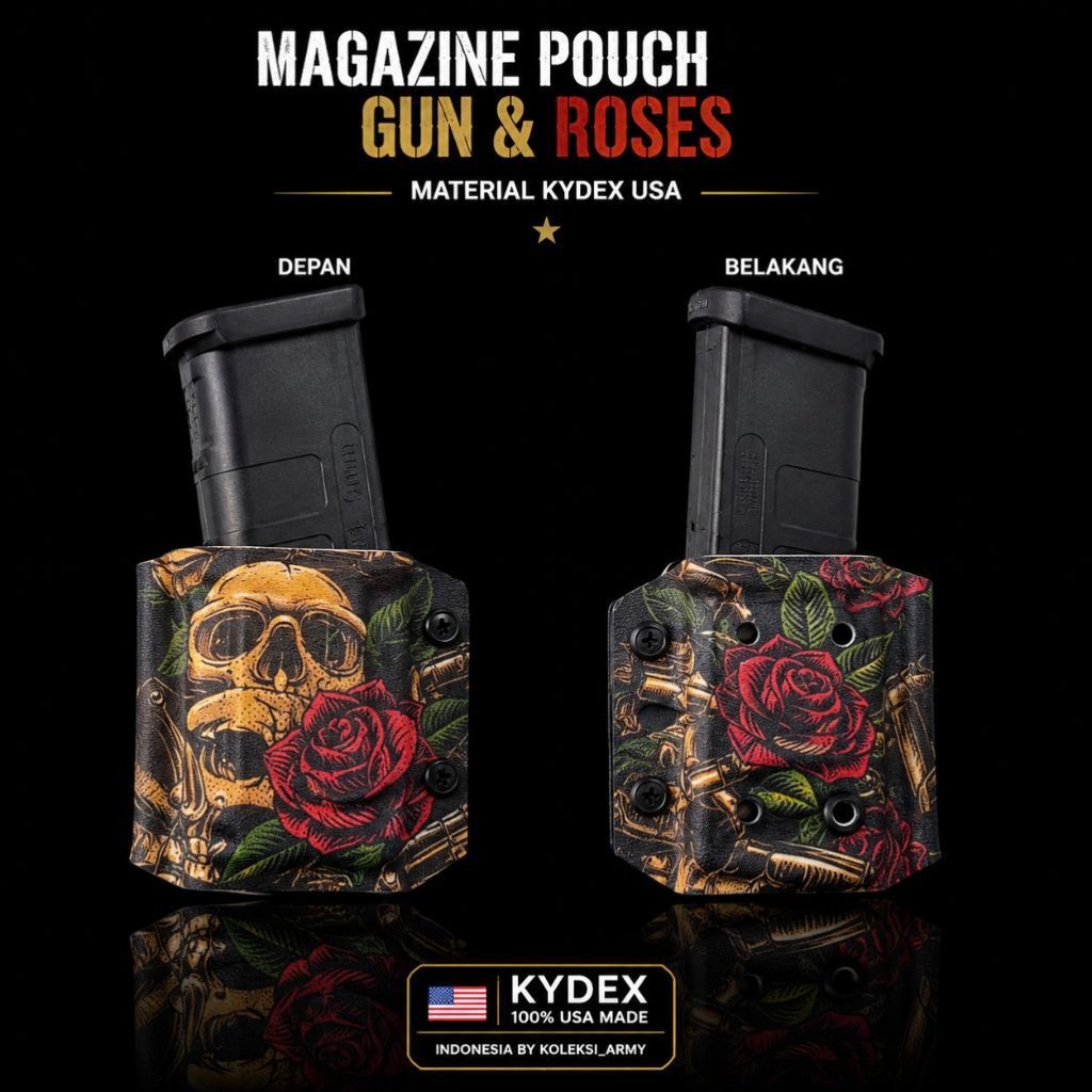 Kantong Magazine 5,56mm Gun&Roses Kudex Pouch Mag 5.56mm Universal