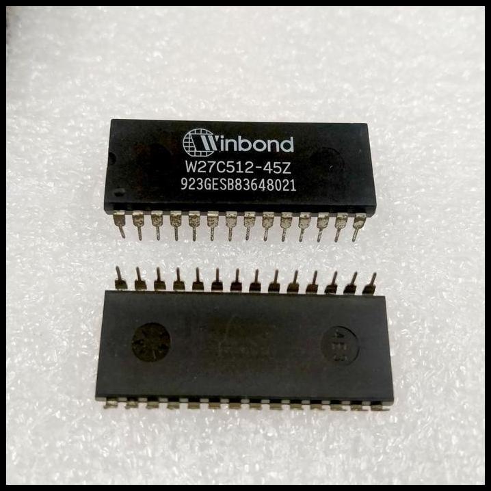HOT DEAL W27C512-45Z WINBOND DIP 28PIN 