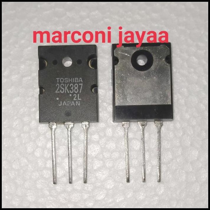 GRATIS ONGKIR 2SK387 TOSHIBA TO-3PL N-CHANEL TRANSISTOR 