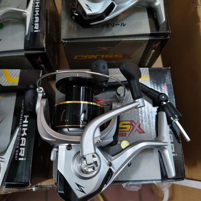 TERBARU - Reel pancing shikari crossx cross x 6000 high speed reel laut