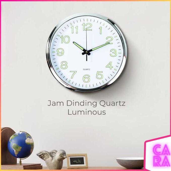 Jam Dinding Quartz Luminous MM61WC