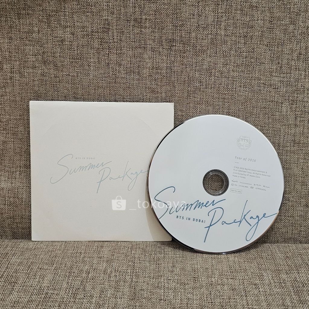 BTS 2016 Summer Package in Dubai DVD Only