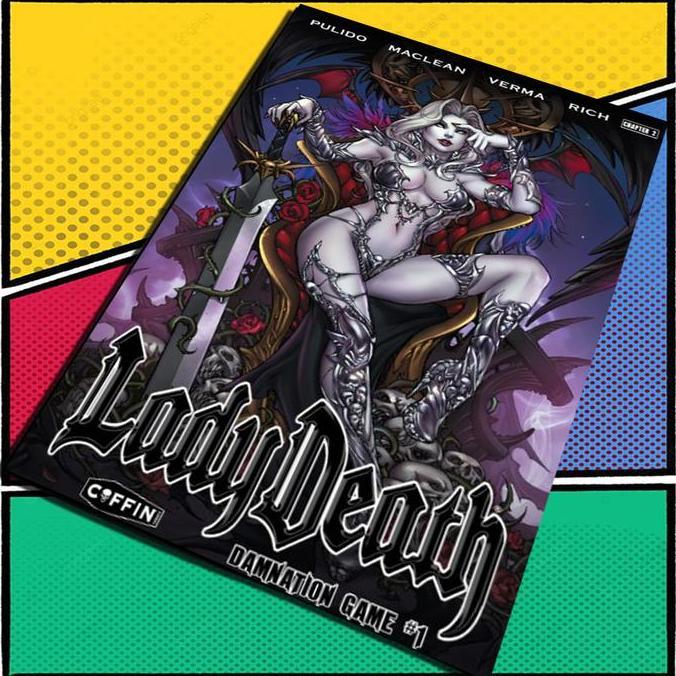 BUKU KOMIK LADY DEATH 1-10 VA79