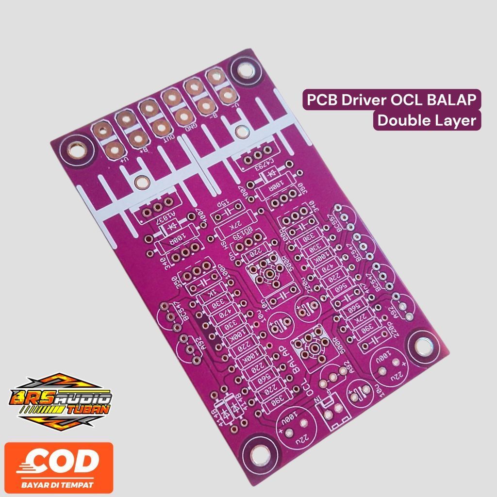 PCB DRIVER OCL BALAP DOUBLE LAYER