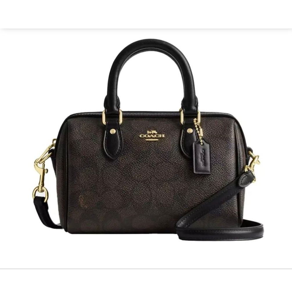 COACH MINI ROWAN WALNUT AUTHENTIC